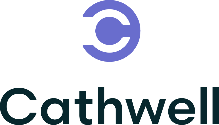 Cathwell primary logo transparent background